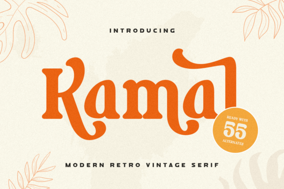 Rediscover Retro Charm with Kamal Display Font
